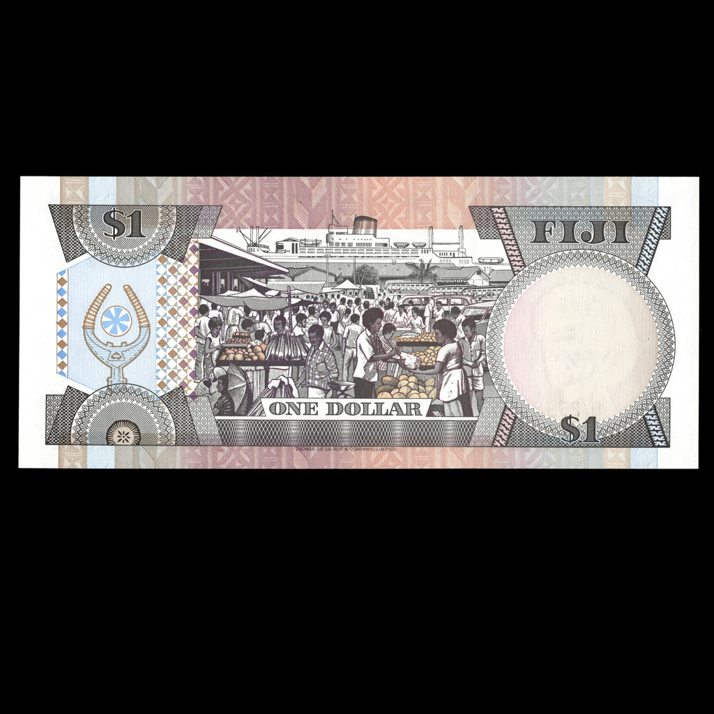 Fiji 1993 1 Dollar Elizabeth II Banknote