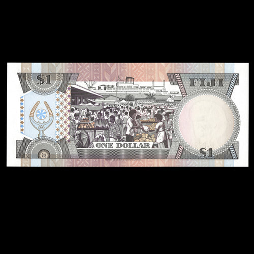 Fiji 1993 1 Dollar Elizabeth II Banknote