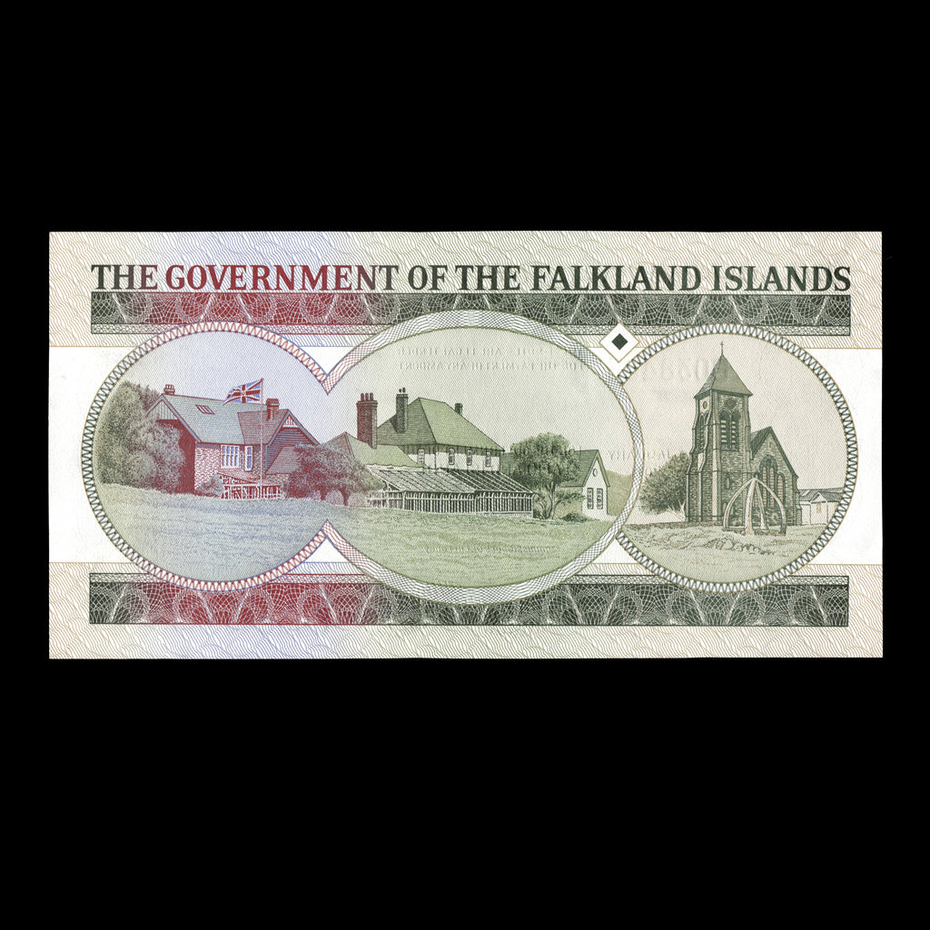 Falkland Islands 2011 10 Pounds Elizabeth II Banknote