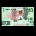 Billete de 20 Kwacha de Zambia de 2024