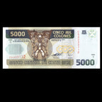 Costa Rica 2005 5000 Colones Banknote
