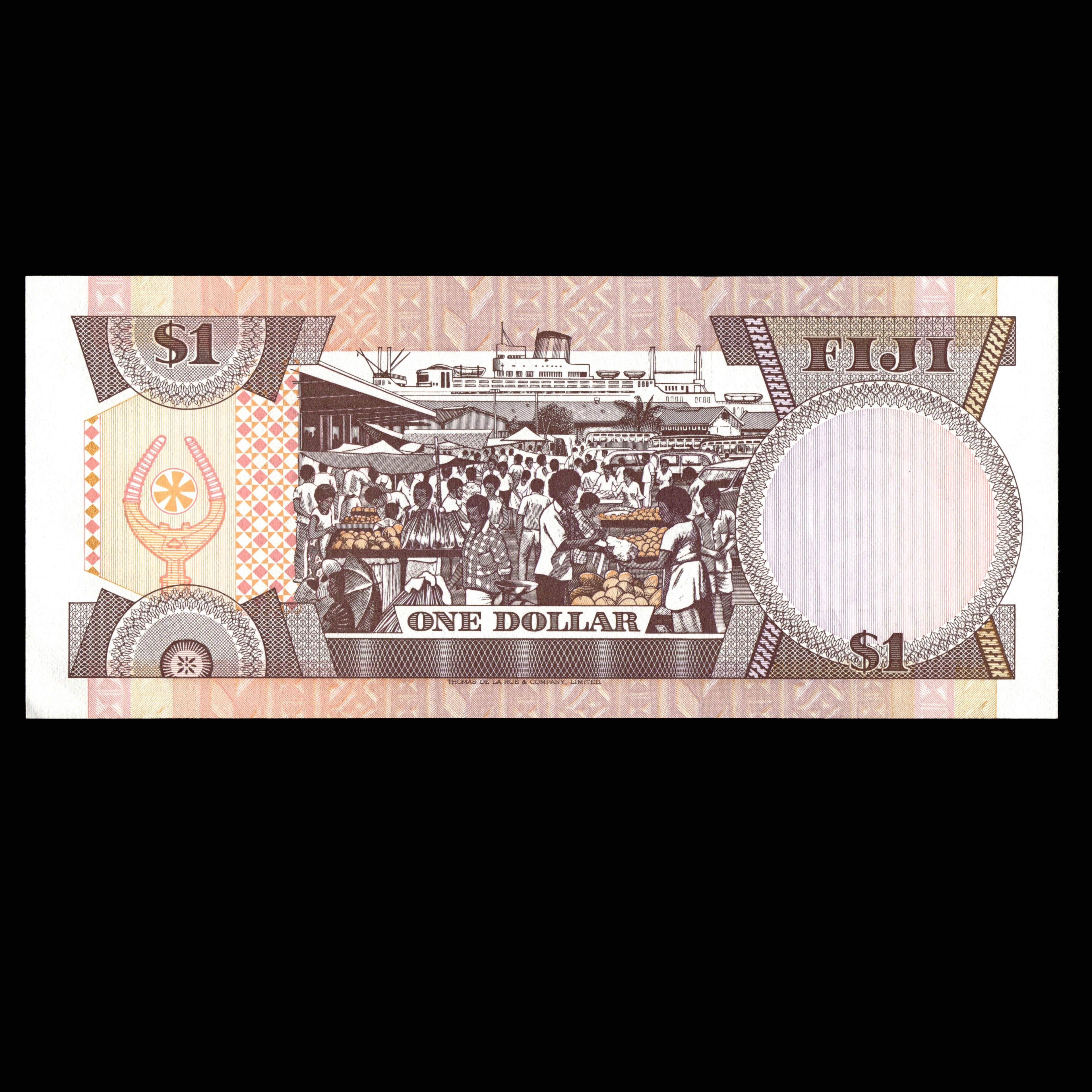 Fiji 1980 1 Dollar Banknote