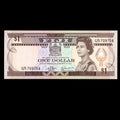 Fiji 1980 1 Dollar Banknote