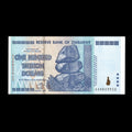 Zimbabwe 2008 100 Trillion Dollars Banknote