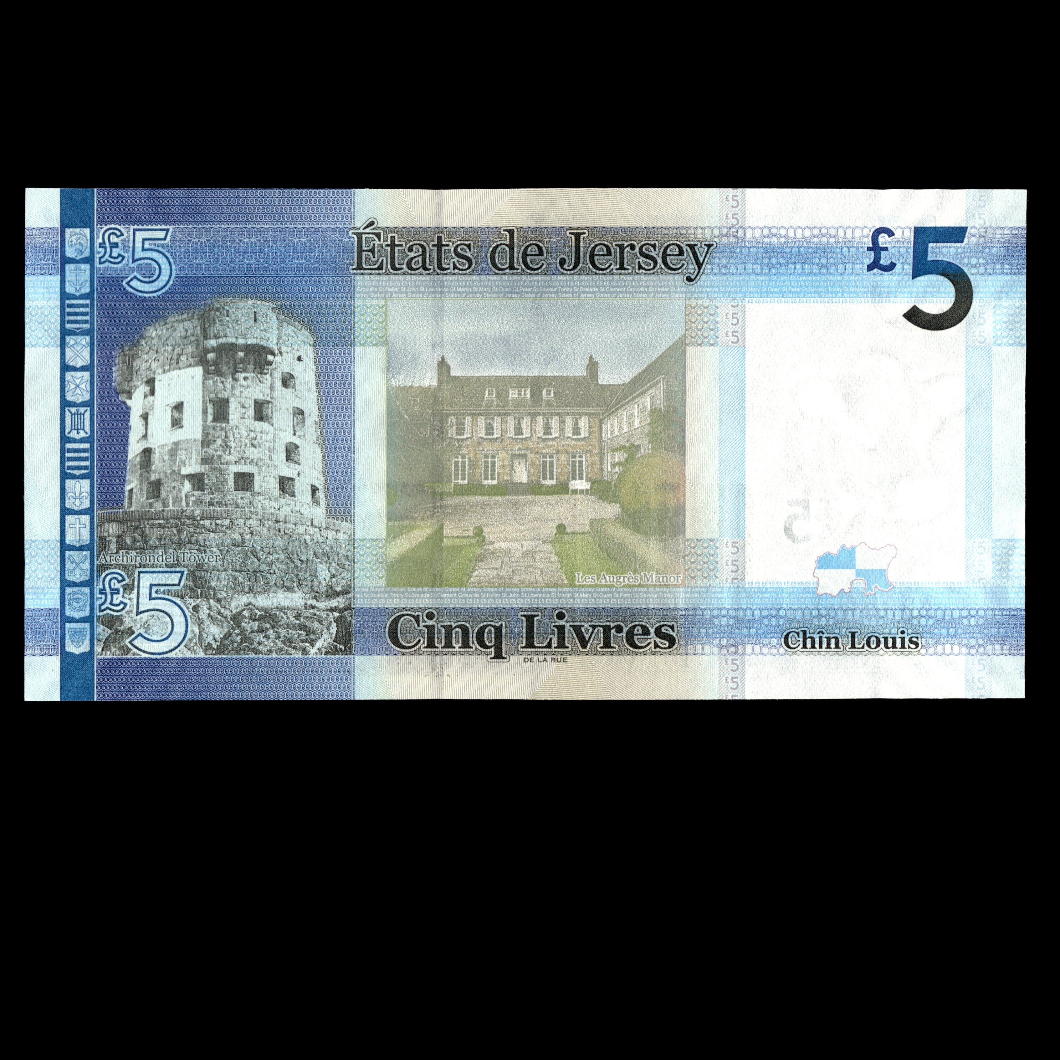 Jersey 2010 5 Pounds Banknote