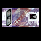 Scotland 2019 20 Pounds Clydesdale Bank Polymer Banknote