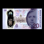 Scotland 2019 20 Pounds Bank of Scotland Polymer Banknote