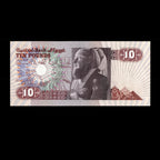 Egypt 1978-2000 10 Pounds Banknote