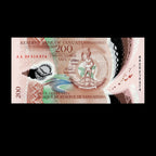 Vanuatu 2020 200 Vatu Polymer Banknote
