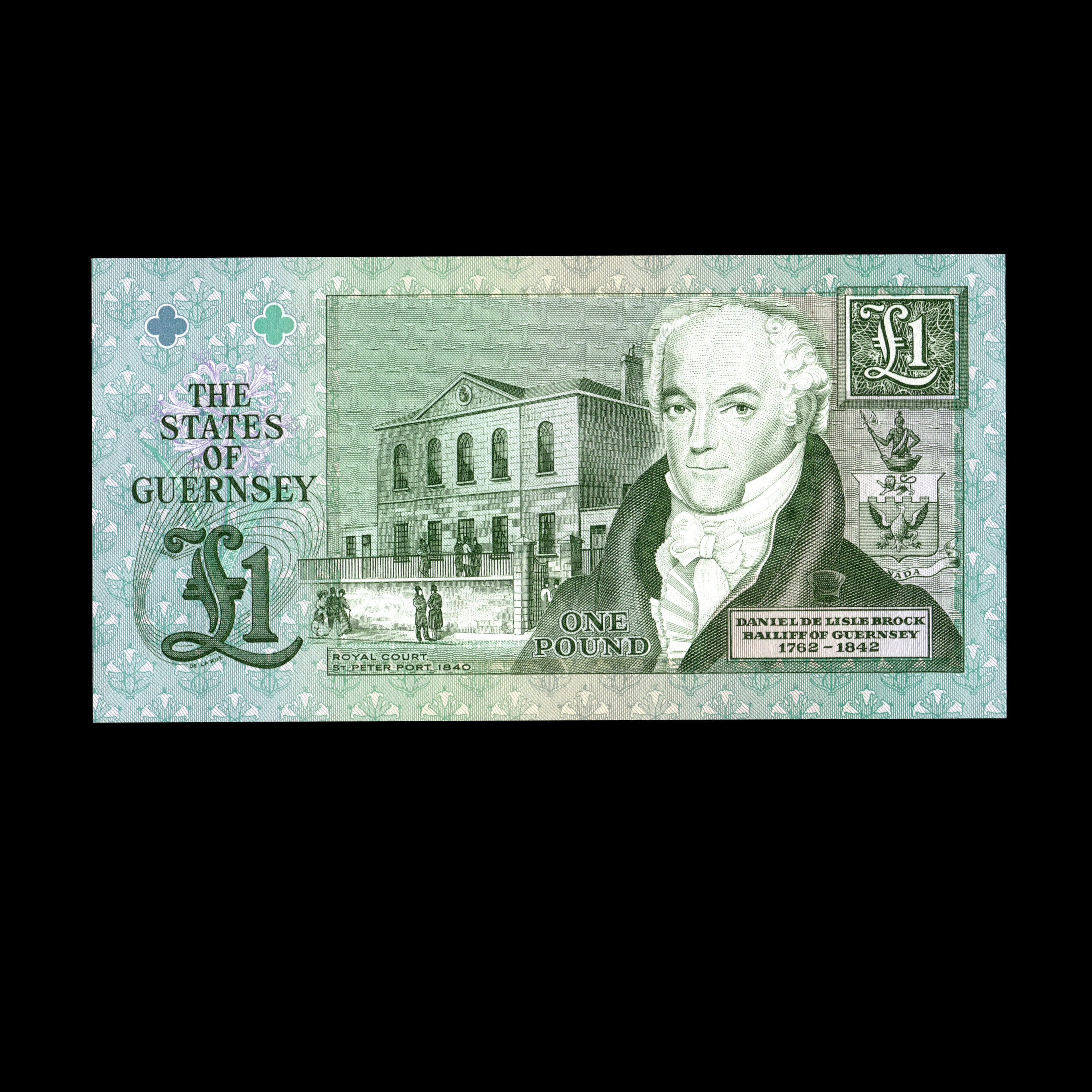 Guernsey 2018 1 Pound Banknote