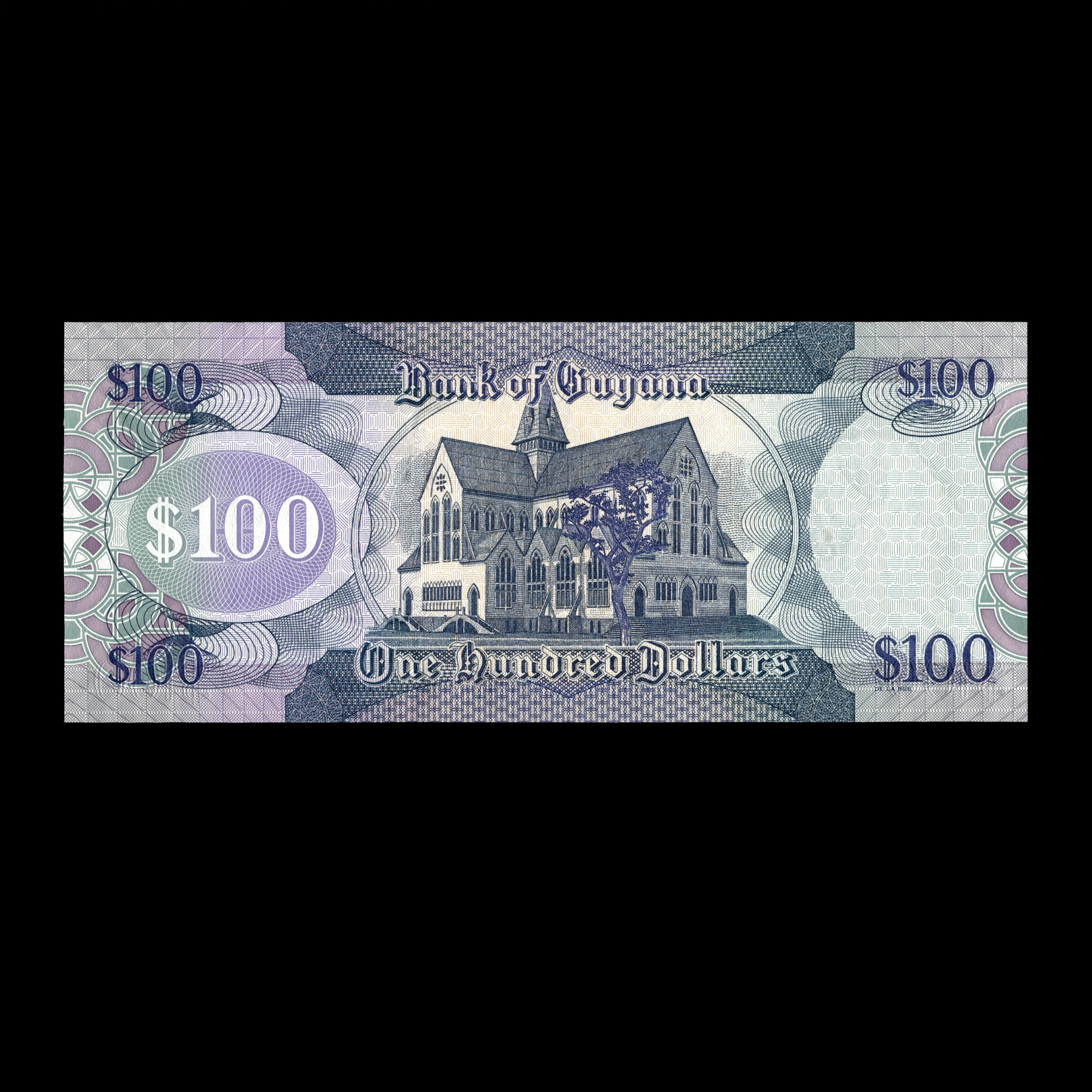Guyana 2006 100 Dollars Banknote