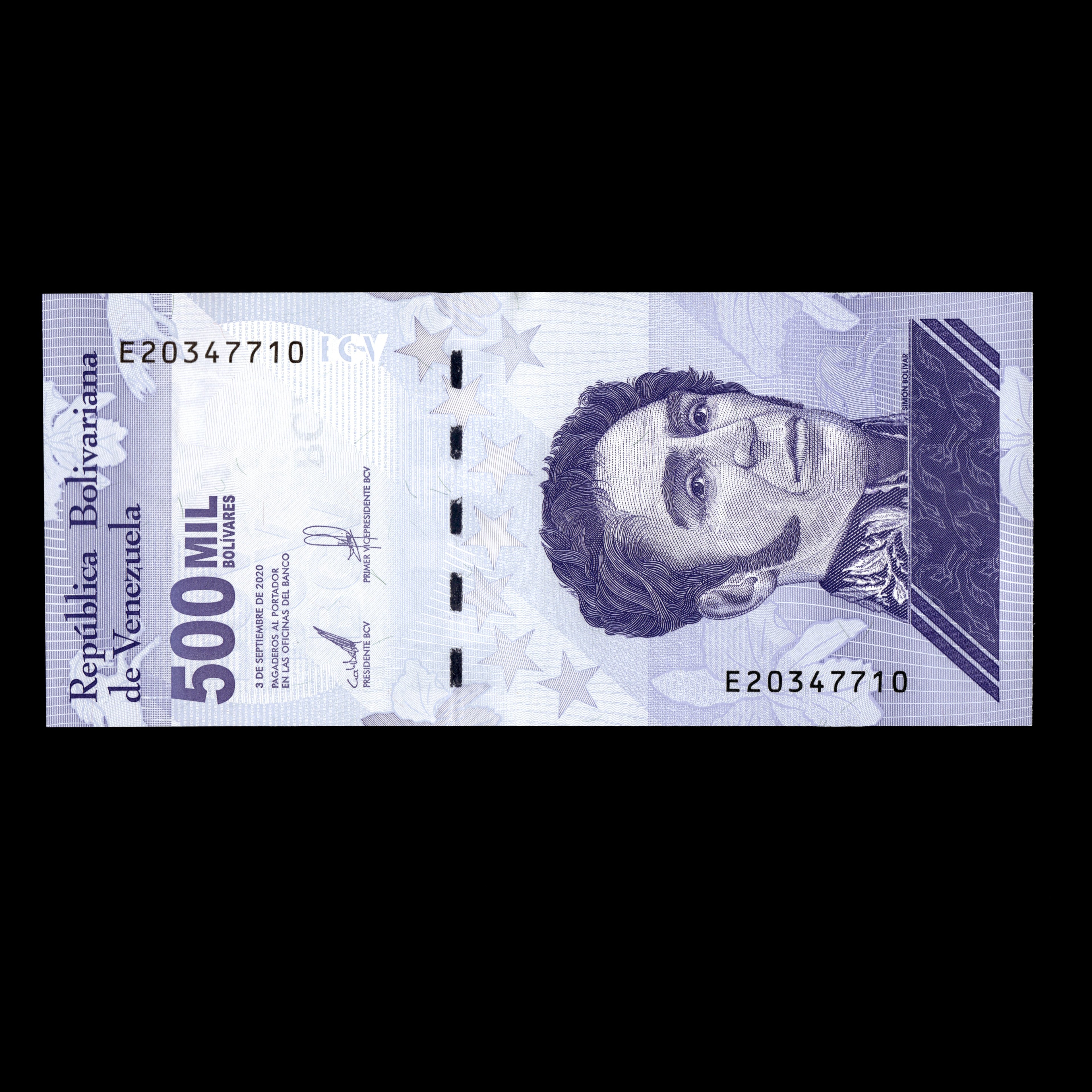 Venezuela 2020 500000 Bolivares Banknote