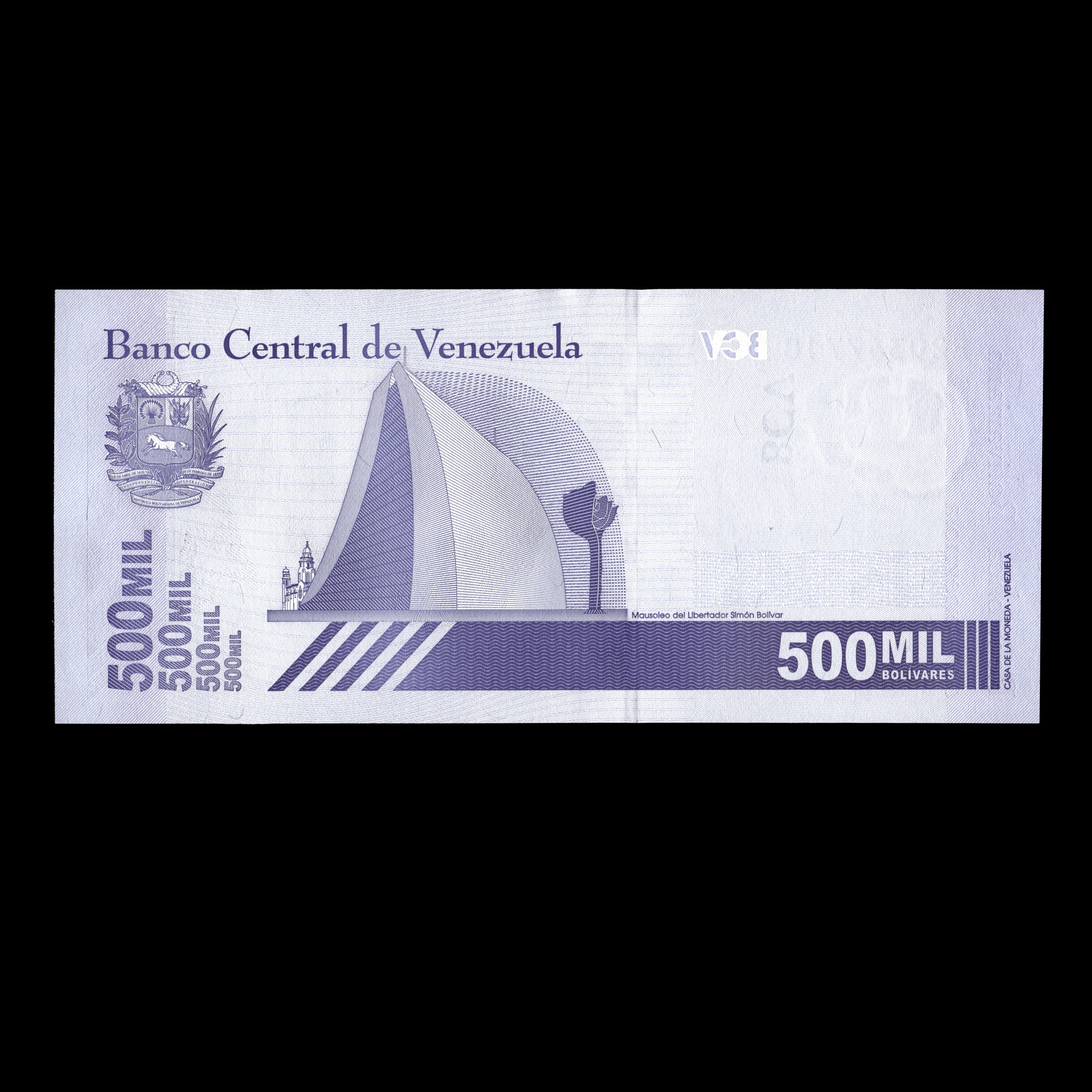 Venezuela 2020 500000 Bolivares Banknote