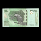 Congo Democratic Republic 2022 1000 Francs Banknote
