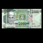 Guinea 2022 2000 Francs Banknote