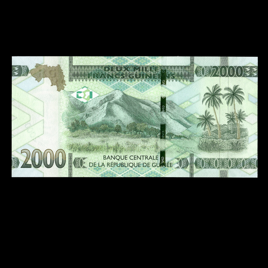Guinea 2022 2000 Francs Banknote