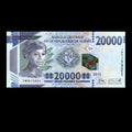 Guinea 2015 20000 Francs Banknote