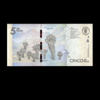 Colombia 2015 5000 Pesos Banknote