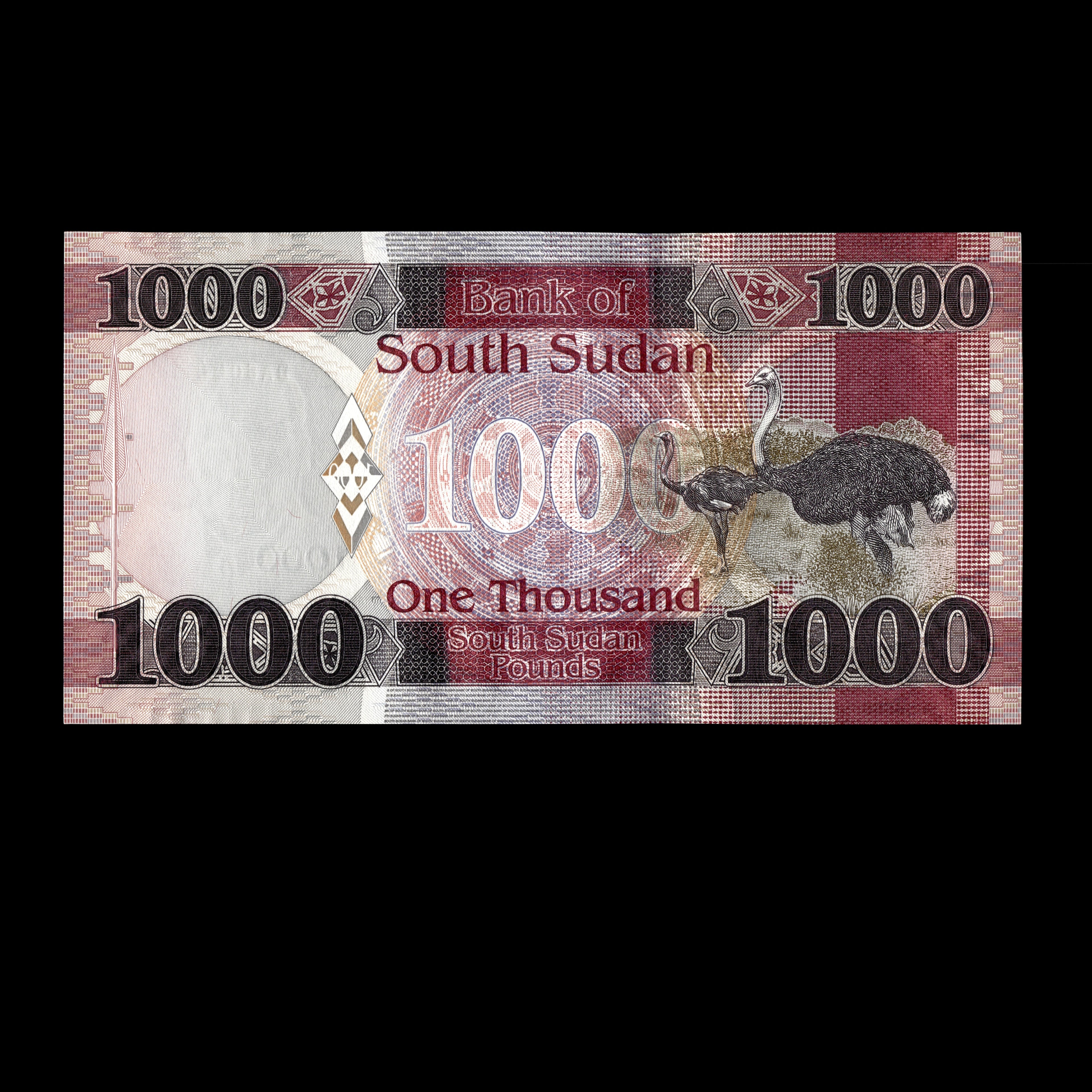 South Sudan 2024 1000 Pounds Banknote