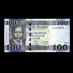 South Sudan 2019 100 Pounds Banknote