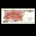 Poland 1988 100 Zlotych Banknote