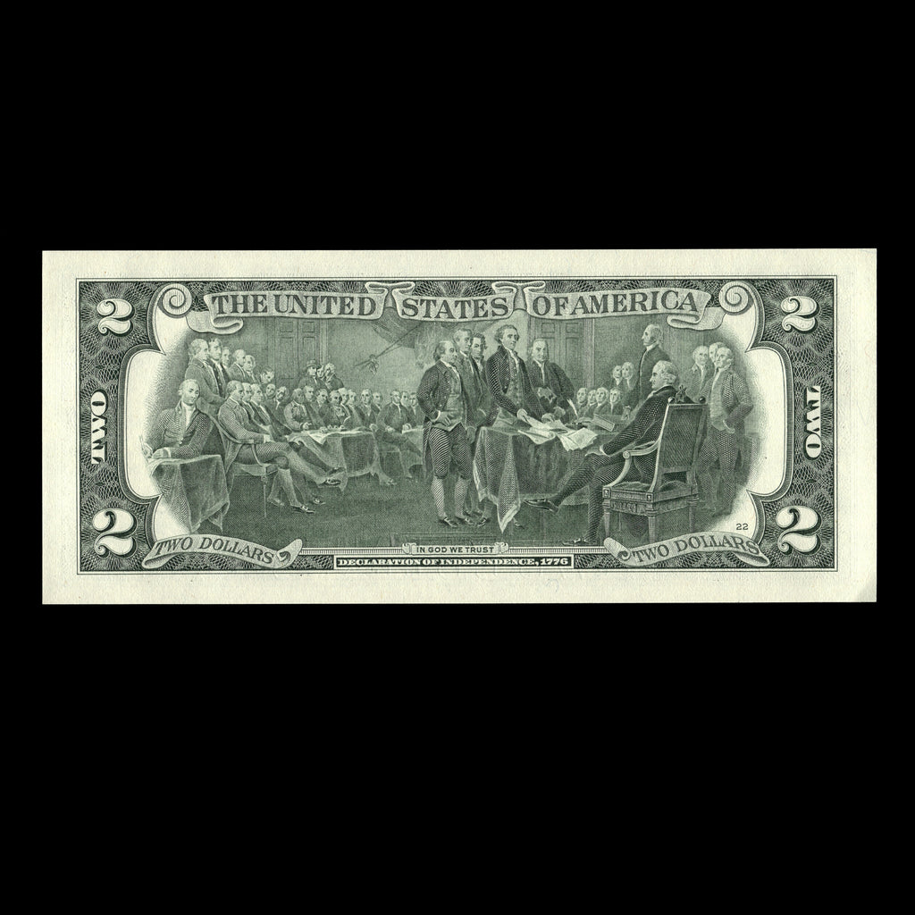 United States of America 2017 A 2 Dollars Banknote