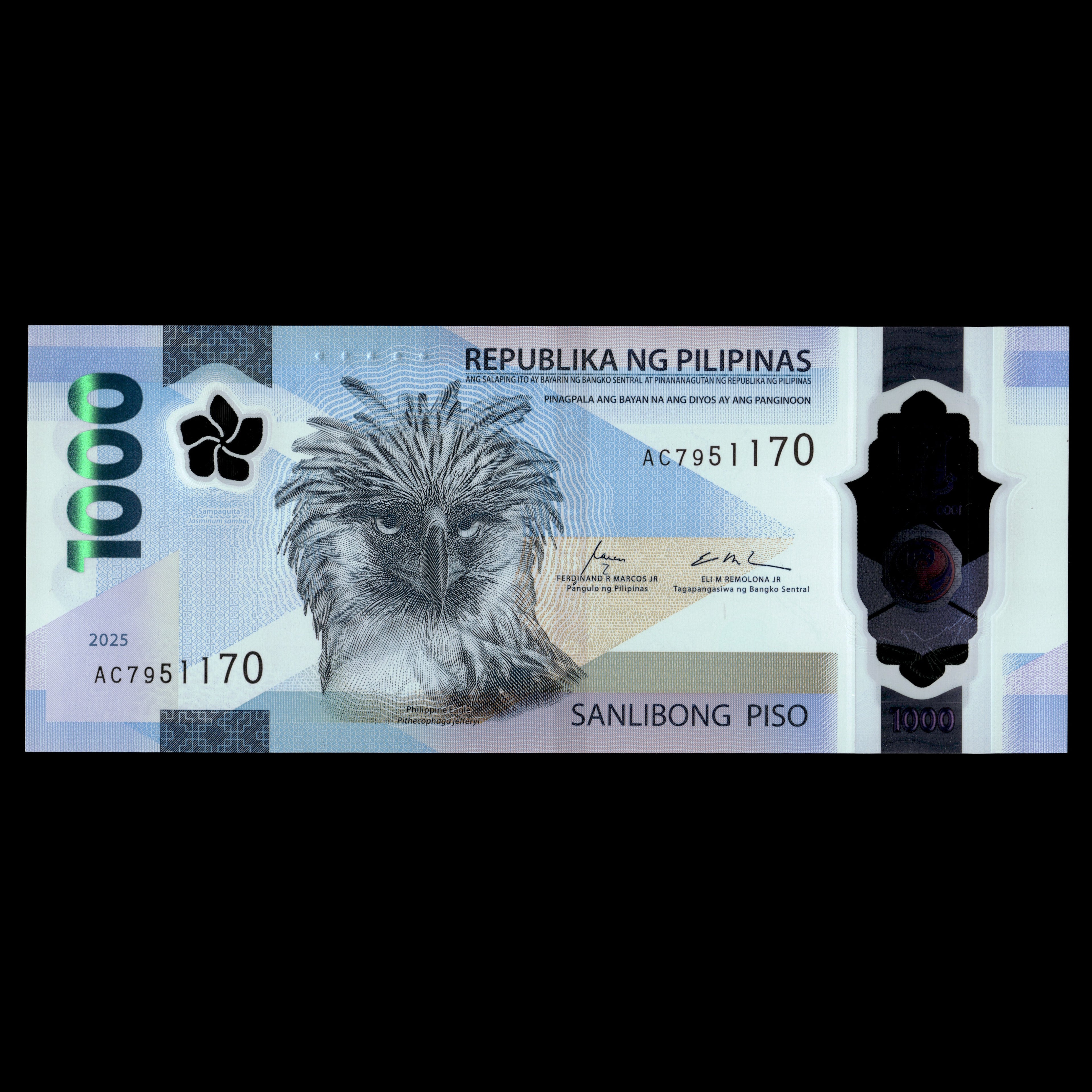 Filipiny 2025 1000 Peso Polimerowy Banknot