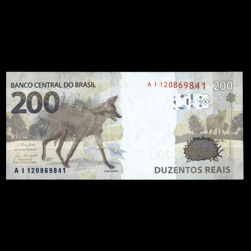 Brazil 2020 200 Reais Banknote