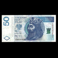 Poland 2017 50 Zlotych Banknote