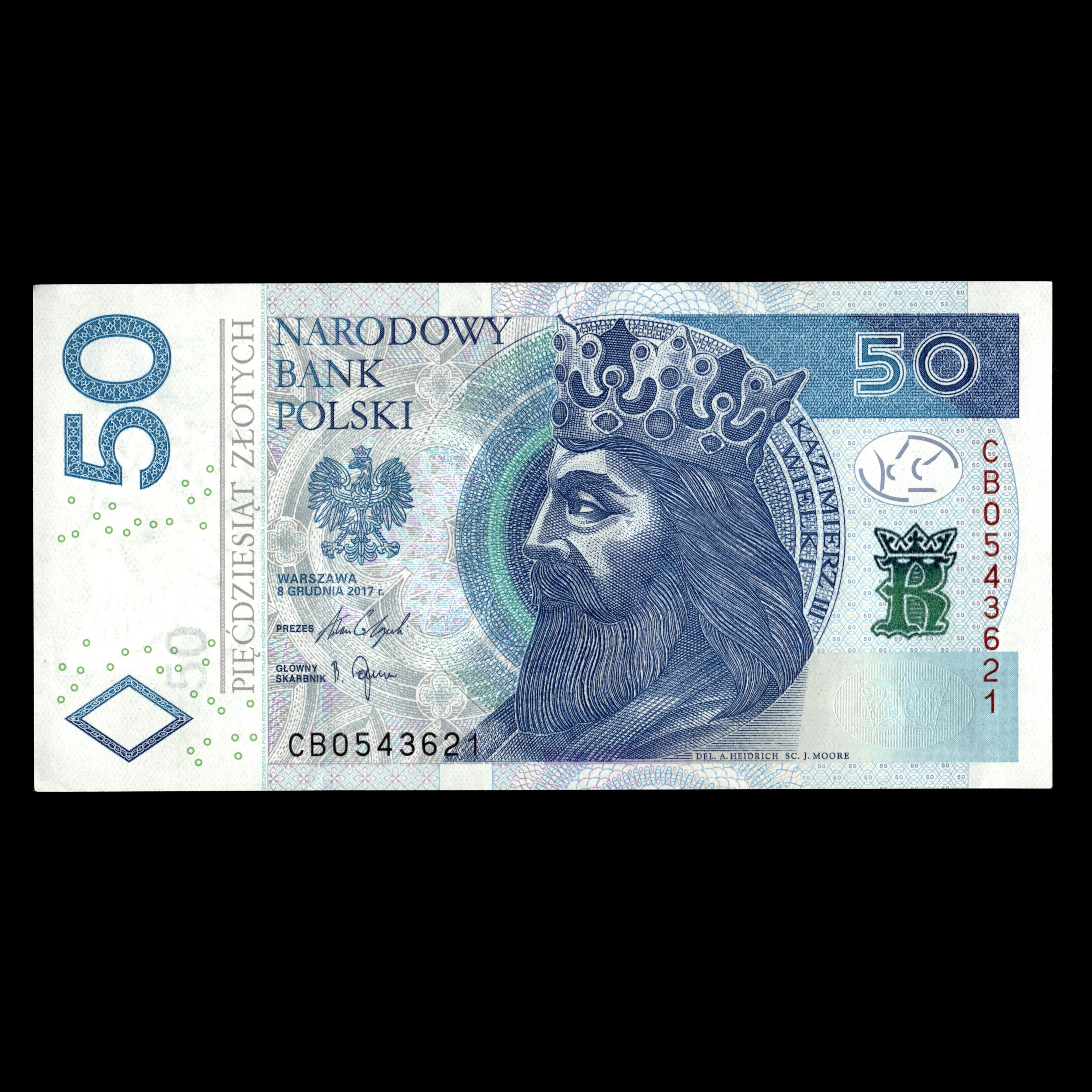 Polska 2017 Banknot 50 Złotych