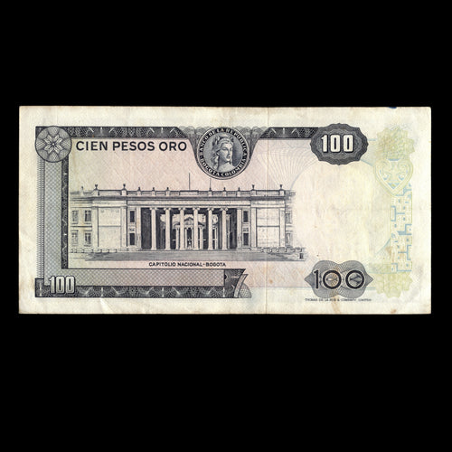 Colombia 1970 100 Pesos Banknote