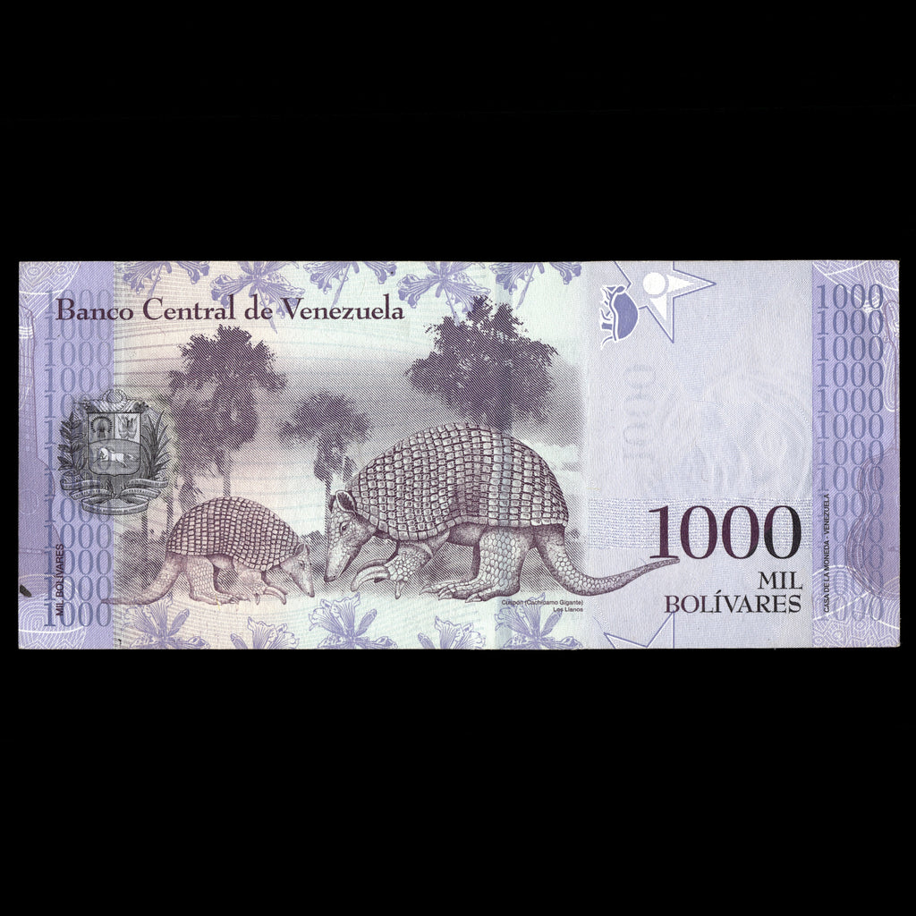Venezuela 2017 Billete de 1000 Bolívares Radar S/N