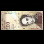 Venezuela 2013 100 Bolívares Billete de Serie Especial