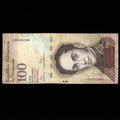 Venezuela 2012 100 Bolívares Billete de bajo número de serie